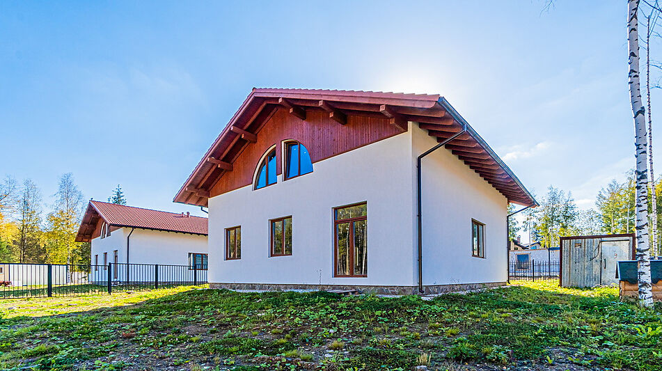 Дом у озера в КП Спас-Каменка