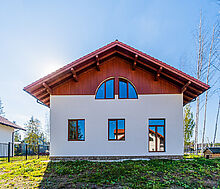 Дом у озера в КП Спас-Каменка