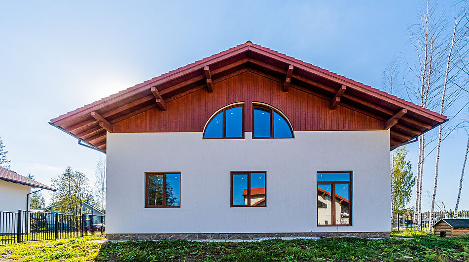 Дом у озера в КП Спас-Каменка