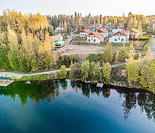 Дом у озера в КП Спас-Каменка