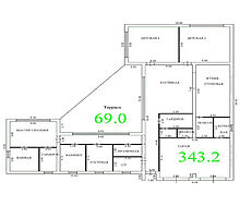 Дом в поселке Топаз