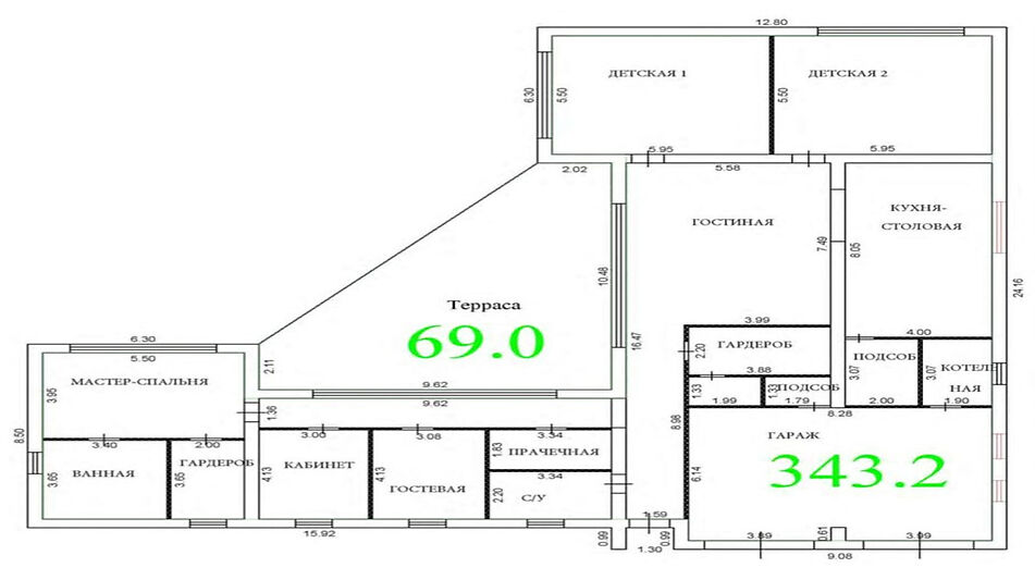 Дом в поселке Топаз
