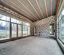 Дом без отделки в поселке Топаз