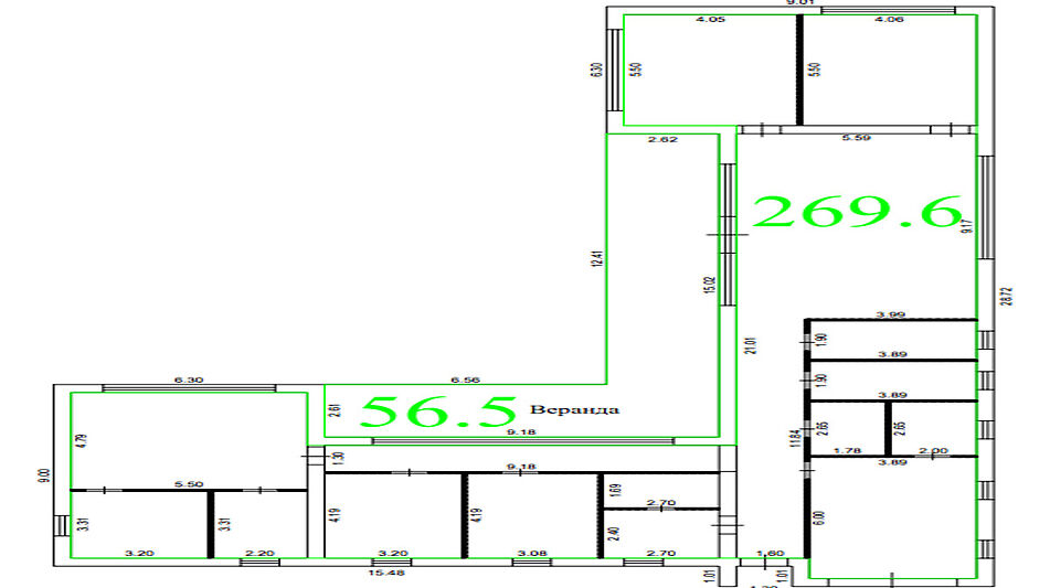 Дом без отделки в поселке Топаз