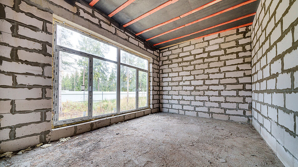 Дом без отделки в поселке Топаз