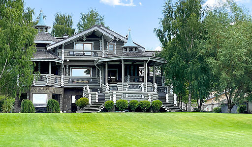 Дом на берегу Волги в Завидово