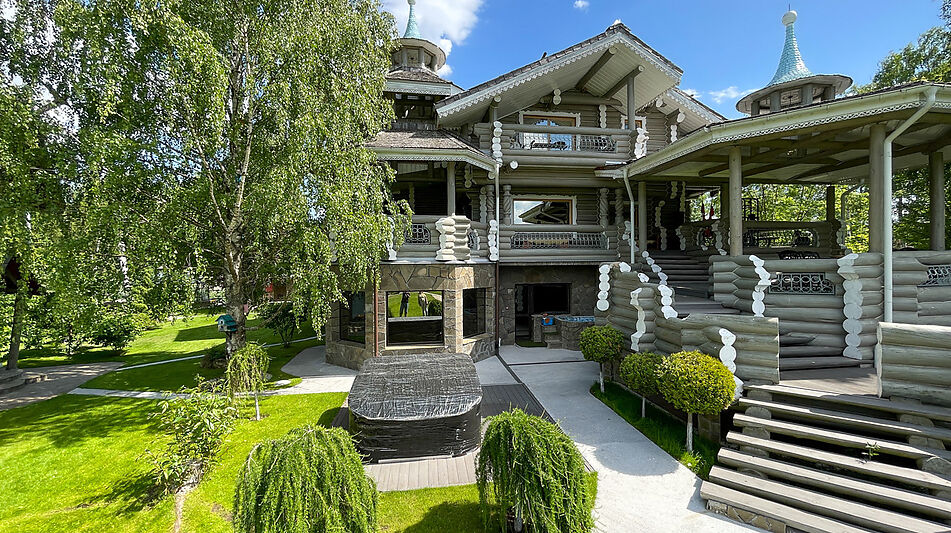 Дом на берегу Волги в Завидово