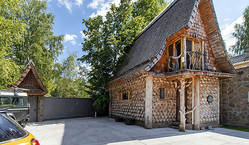 Дом на берегу Волги в Завидово