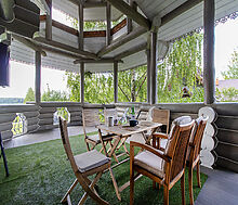 Дом на берегу Волги в Завидово