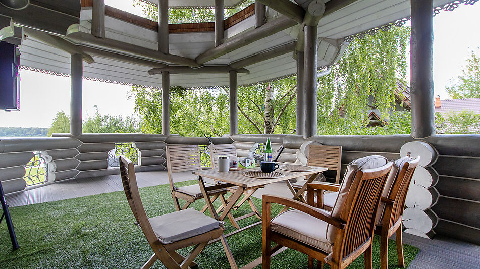 Дом на берегу Волги в Завидово