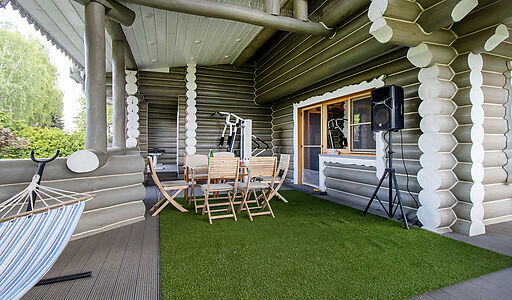 Дом на берегу Волги в Завидово