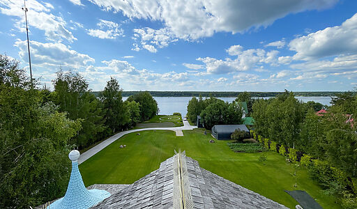 Дом на берегу Волги в Завидово