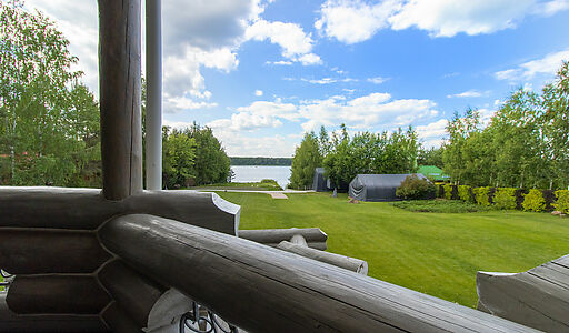 Дом на берегу Волги в Завидово