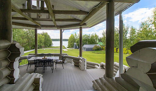 Дом на берегу Волги в Завидово