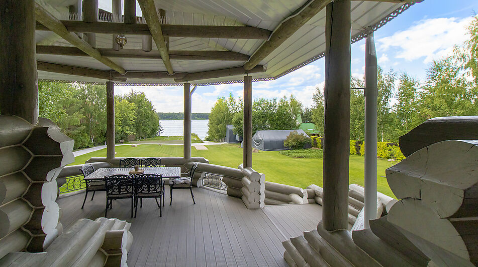 Дом на берегу Волги в Завидово