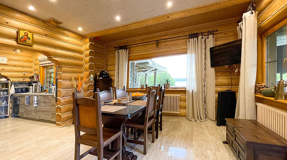 Дом на берегу Волги в Завидово