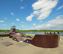 Дом с видом на озеро в Пестово