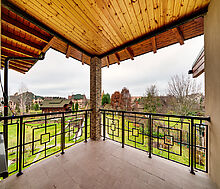 Дизайнерский дом у воды в Пчелке