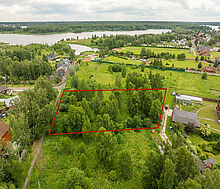 Участок рядом с водой в Витенево