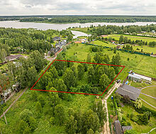 Участок рядом с водой в Витенево