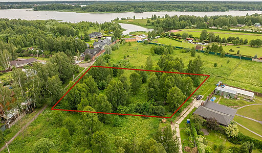 Участок рядом с водой в Витенево