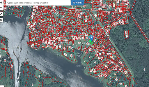 Участок рядом с водой в Витенево