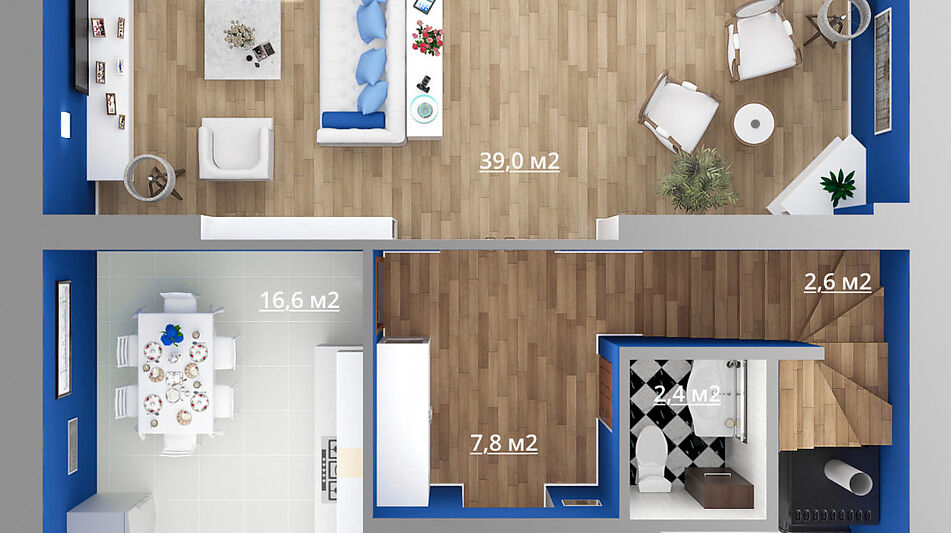 Дом без отделки в КП Британика