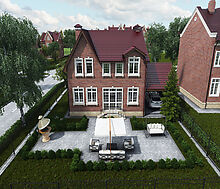 Дом без отделки в КП Британика