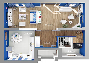 Дом без отделки в КП Британика