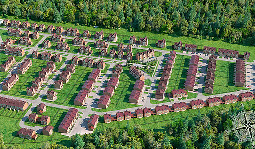 Дом без отделки в КП Британика