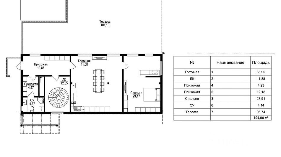 Барнхаус в КП Смартвилль