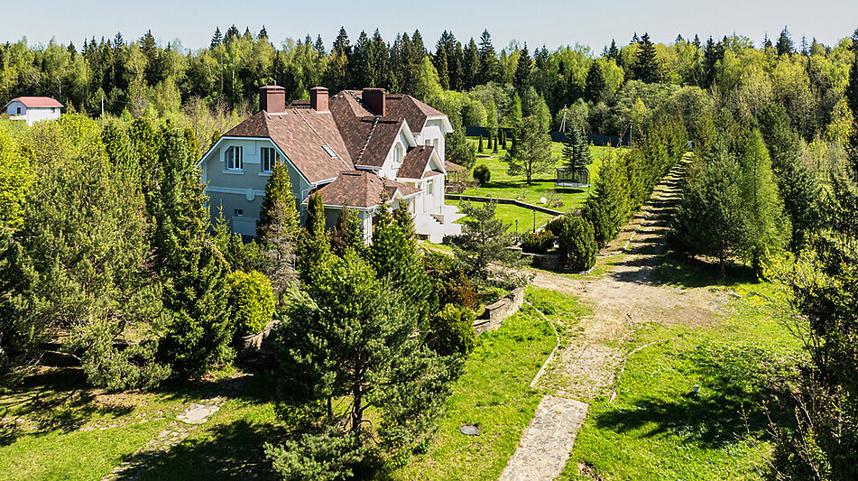 Усадьба в окружении леса