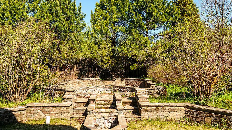 Усадьба в окружении леса