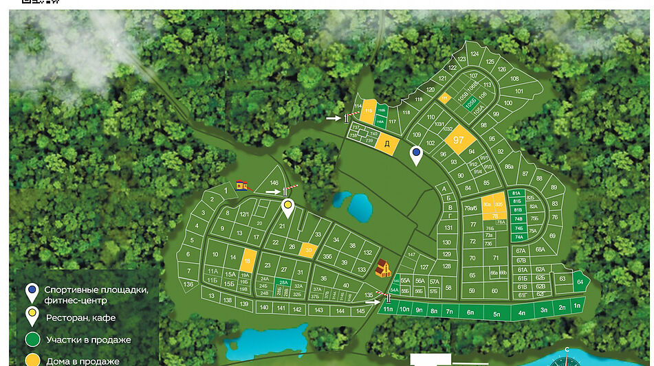 Видовой участок в КП Аврора