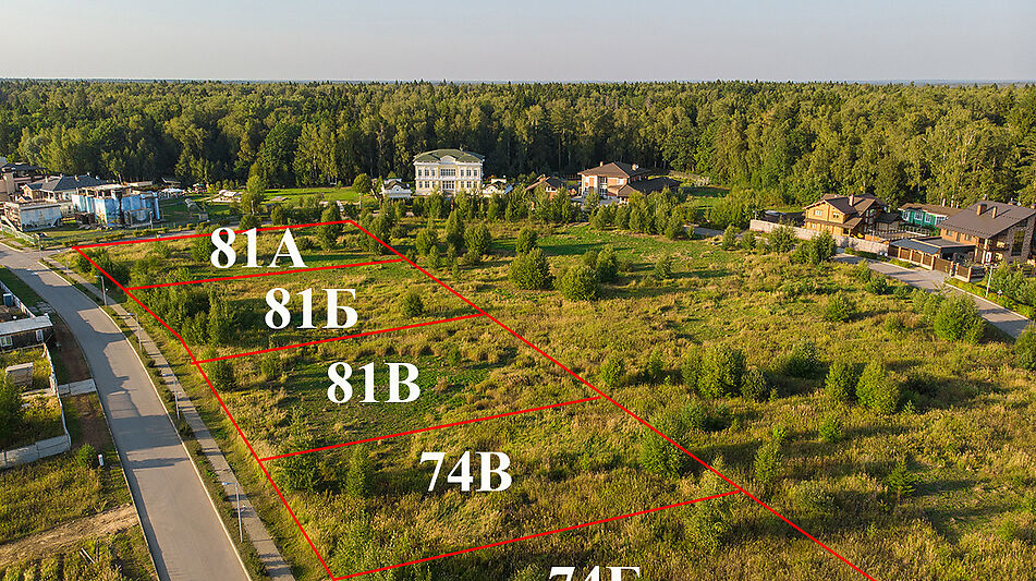Видовой участок в КП Аврора
