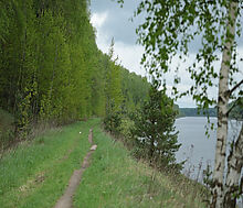 Участок рядом с водой в Витенево
