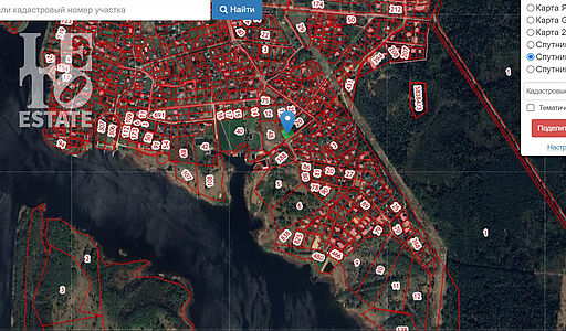 Участок рядом с водой в Витенево