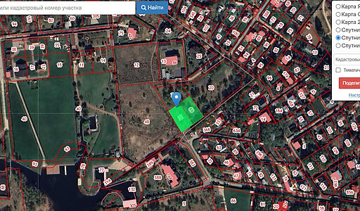 Участок рядом с водой в Витенево