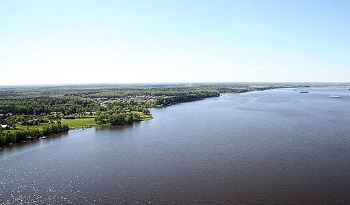 Участок рядом с водой в Витенево