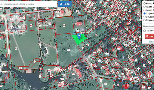 Участок рядом с водой в Витенево