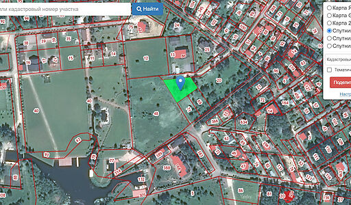 Участок рядом с водой в Витенево