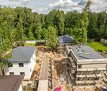 Дом в мини-поселке Грибки