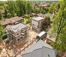 Дом в мини-поселке Грибки