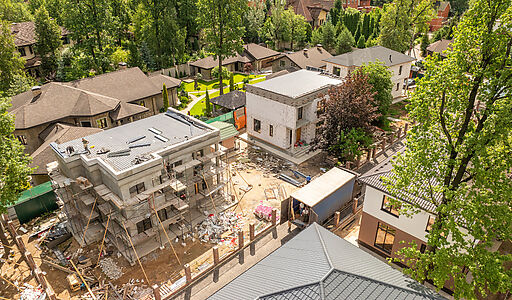 Дом в мини-поселке Грибки