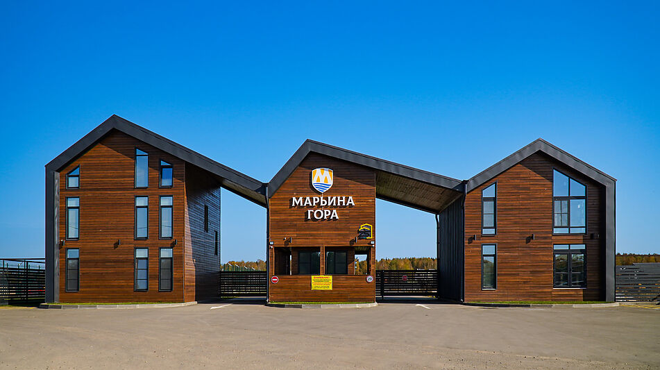 Дом в поселке Марьина Гора