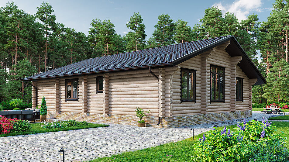 Дом в поселке Марьина Гора