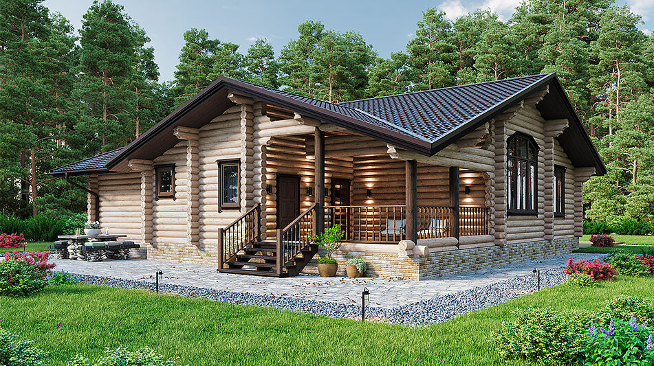 Дом в поселке Марьина Гора