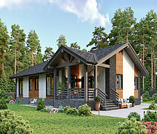 Дом в поселке Марьина Гора