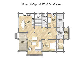 Дом в поселке Марьина Гора