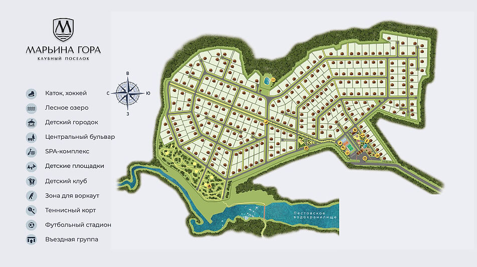 Дом в поселке Марьина Гора